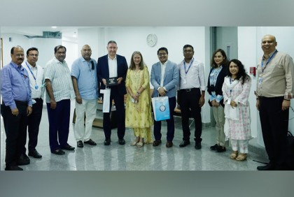 থাইল্যান্ডের এশিয়ান ইনস্টিটিউট অব টেকনোলজি প্রতিনিধি দলের এআইইউবি ক্যাম্পাস পরিদর্শন
