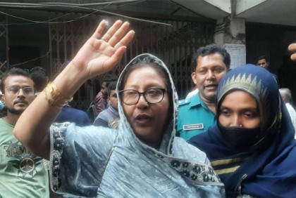 রিমান্ড শেষে মহিলা দলের সম্পাদক কারাগারে