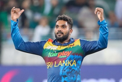 র‍্যাঙ্কিংয়ে শীর্ষে হাসারাঙ্গা