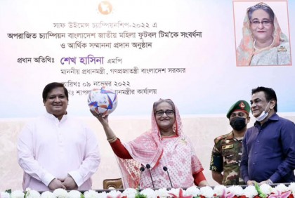 মুক্তিযুদ্ধ যেমন জয় করেছে, খেলাতেও পারবে বাংলাদেশ: প্রধানমন্ত্রী