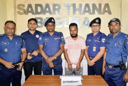 বগুড়ায় স্কুলছাত্র হত্যায় প্রধান আসামি গ্রেফতার 