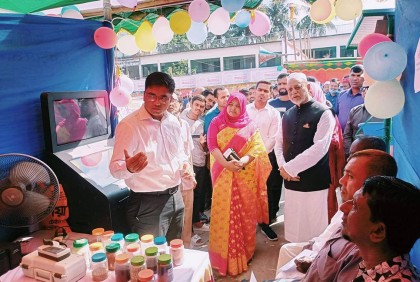 ডিজিটাল উদ্ভাবনী মেলায় প্রথম বুড়িচং কৃষি অফিস