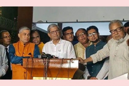 আন্দোলনকে ভিন্ন খাতে নিতেই আওয়ামী লীগ আগুন সস্ত্রাসের কথা বলছেন : মির্জা ফখরুল