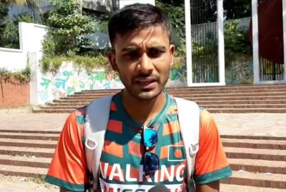 পায়ে হেঁটে ৬৪ জেলা ভ্রমণ করবেন ইউসুফ 