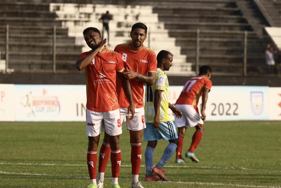 ১৪-০ গোলের ঐতিহাসিক জয়ে মৌসুম শুরু বসুন্ধরা কিংসের

