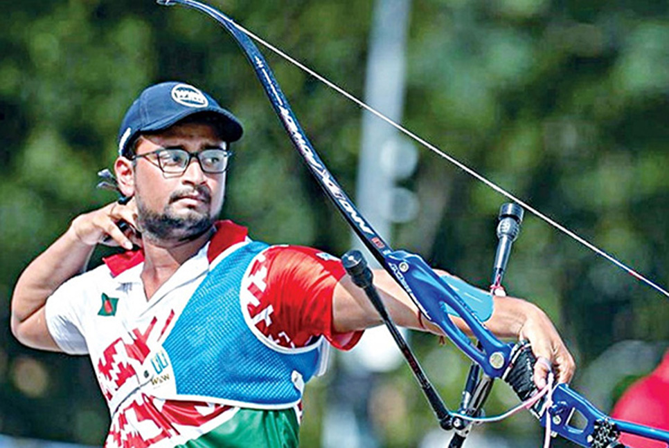 নিষিদ্ধ হলেন দেশসেরা আর্চার রোমান সানা


