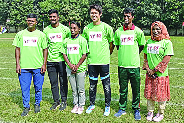 অলিম্পিকজয়ী অ্যাথলেটের কাছে শিরিন-মেসবাহদের দীক্ষা