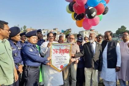 জয়পুরহাটে ফুটবল টুর্নামেন্ট শুরু  