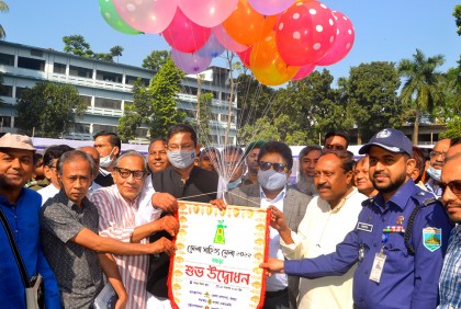 বগুড়ায় সাহিত্য মেলার উদ্বোধন