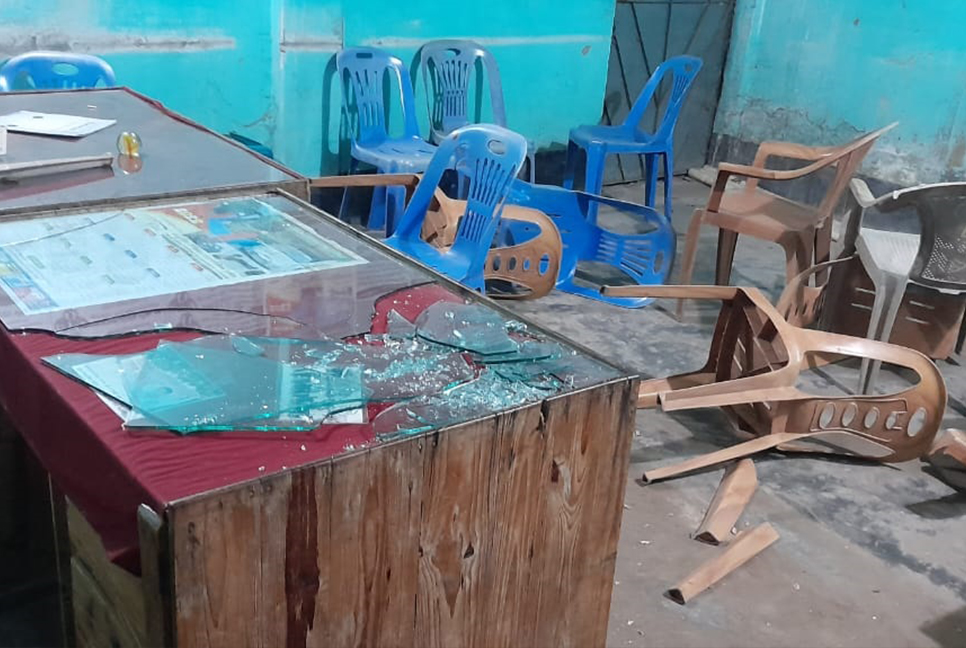লালপুরে বিএনপির কার্যালয়ে ভাঙচুরের অভিযোগ