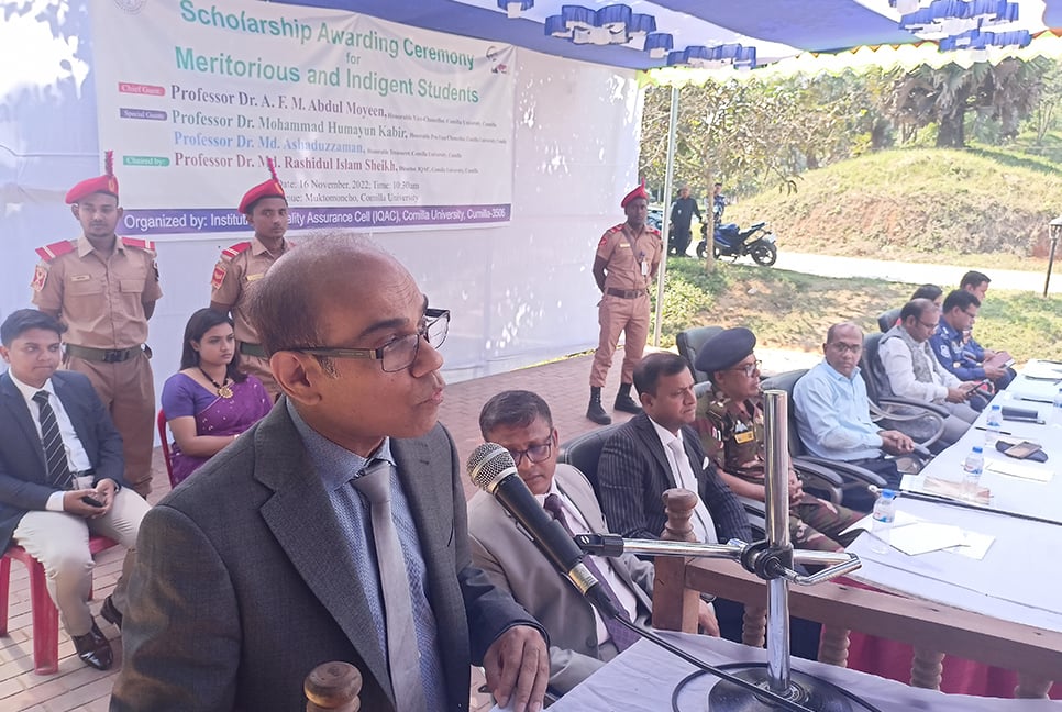 শিক্ষার উদ্দেশ্য কোনো কিছু গড়ে দেওয়া, ধ্বংস করা নয় : কুবি উপাচার্য 