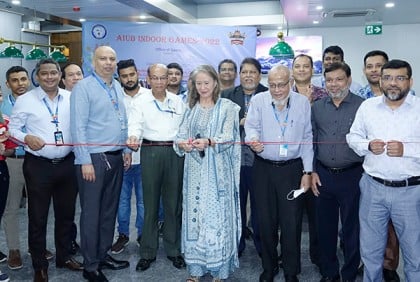 এআইইউবি’তে ইনডোর গেমস- ২০২২ এর উদ্বোধন