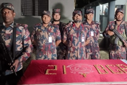 বেনাপোল সীমান্ত দিয়ে পাচার হচ্ছিল সাড়ে ৬ কোটি টাকার স্বর্ণ