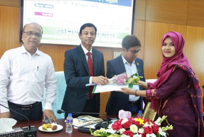 ব্রিতে আধুনিক ধান উৎপাদন প্রযুক্তি বিষয়ক প্রশিক্ষণের সমাপনী অনুষ্ঠান