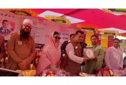 নোয়াখালীতে বিনামূল্যে চক্ষু চিকিৎসা ও খতনা ক্যাম্প অনুষ্ঠিত