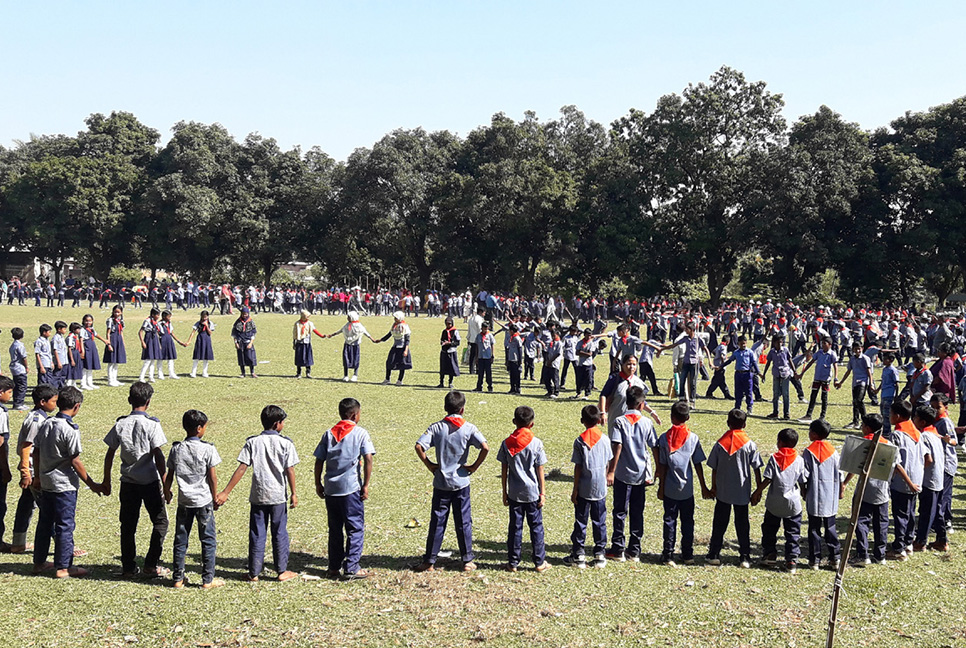 বীরগঞ্জে কাব হলিডে ক্যাম্প অনুষ্ঠিত