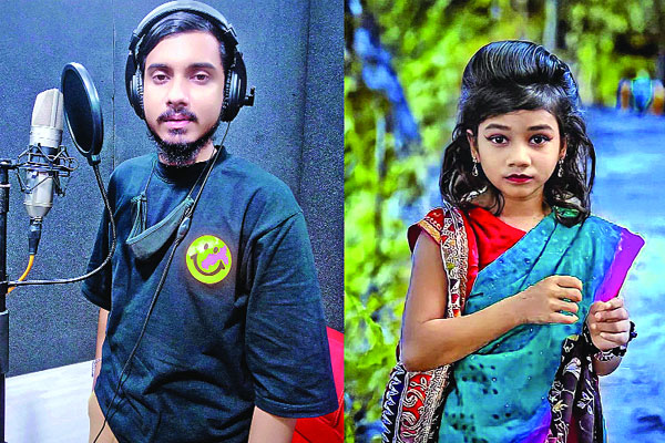পথশিশু সুমাইয়ার সঙ্গে গগন সাকিব