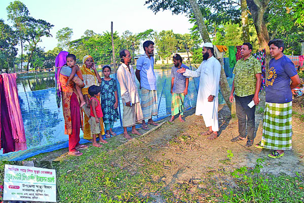 শিশুদের জীবন বাঁচাতে গ্রামে গ্রামে সবুজ বেষ্টনী