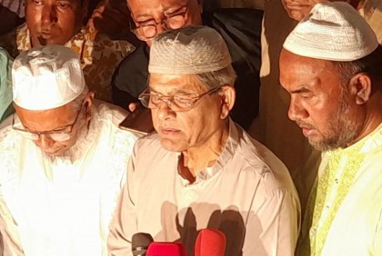 নির্দলীয় সরকারের অধীনে নির্বাচন এদেশের মানুষের দাবি : ফখরুল