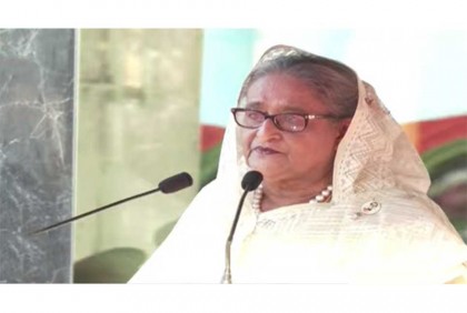 বাংলাদেশ কারও সঙ্গে সংঘাত চায় না, শান্তি চায় : প্রধানমন্ত্রী

