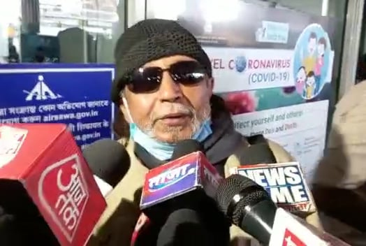 পঞ্চায়েত ভোটে দলীয় কর্মীদের উজ্জীবিত করতে কলকাতায় মিঠুন 
