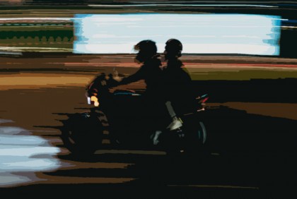 রাস্তার গর্তে পড়ে মোটরসাইকেল আরোহী নিহত