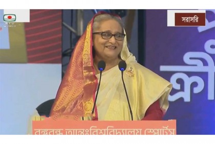 ফুটবল বিশ্বকাপে আমাদের টিম নেই, এটা আসলেই কষ্ট দেয় : প্রধানমন্ত্রী



