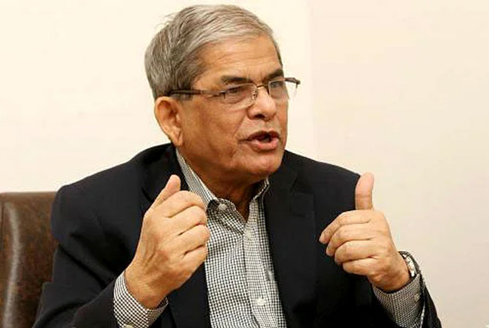 রক্ত ঝরানোর খেলায় আওয়ামী লীগ উন্মাদ হয়ে উঠেছে : মির্জা ফখরুল