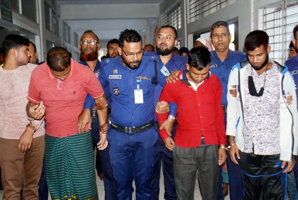 কিশোরীকে ধর্ষণের পর হত্যার দায়ে ৫ জনের আমৃত্যু কারাদণ্ড