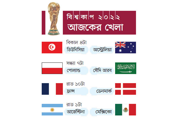 আজকের খেলা