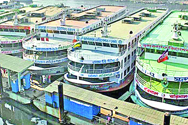 নৌযান শ্রমিকদের কর্মবিরতি শুরু