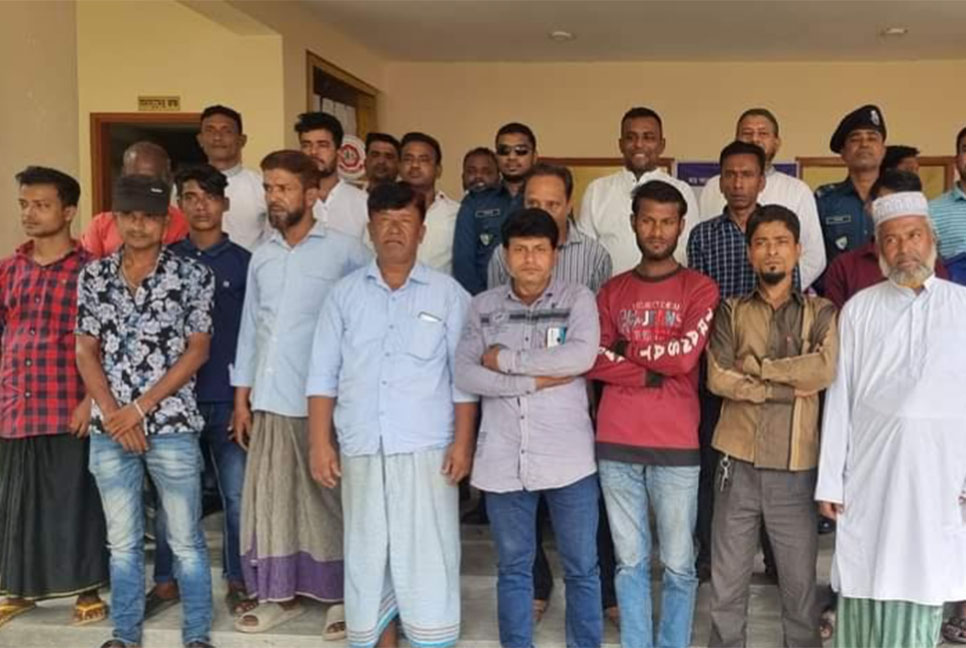 তালিকাভুক্ত ২০ মাদক ব্যবসায়ীর ‌‘মাদক সেবন-ব্যবসা’ না করার শপথ