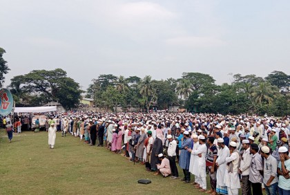 হামলায় নিহত সাবেক এমপি শাহজাহান খানের দাফন সম্পন্ন 