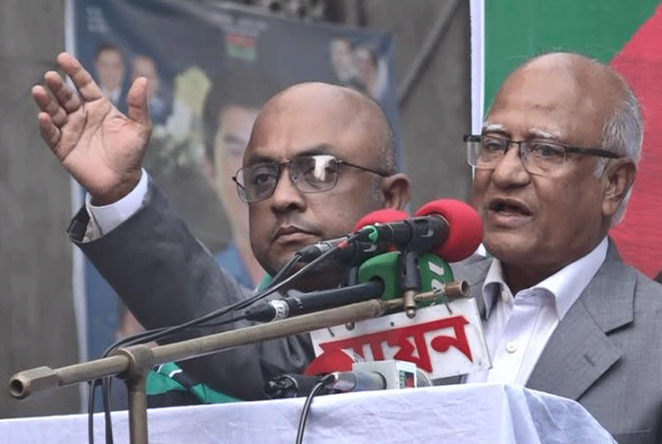 এই সরকারকে বিদায় করা আমাদের দায়িত্ব: খন্দকার মোশাররফ 