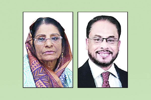 রওশন ও জি এম কাদেরের আন্তরিক আলোচনা