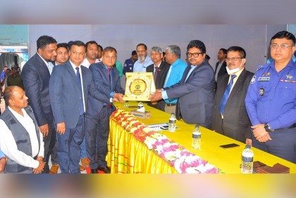 বগুড়া জেলা প্রশাসক জিয়াউল হকের বিদায় সংবর্ধনা