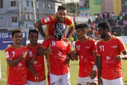 দারুণ জয়ে স্বাধীনতা কাপের ফাইনালে বসুন্ধরা কিংস

