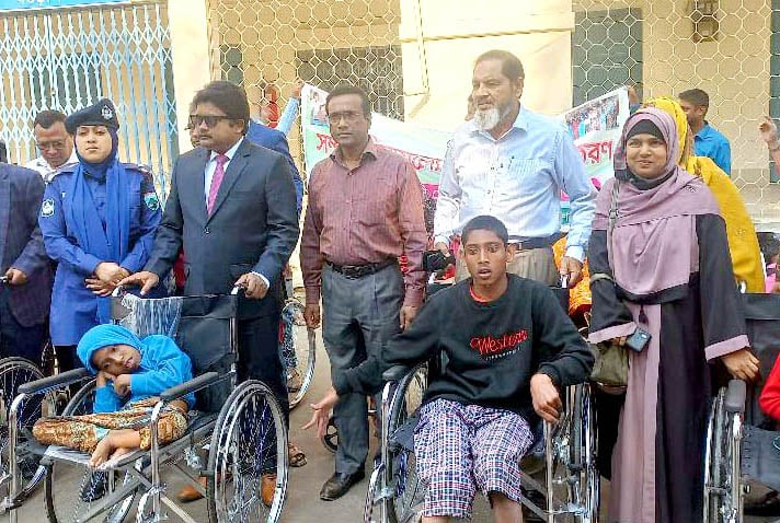 বগুড়ায় আন্তর্জাতিক প্রতিবন্ধী দিবস পালিত 