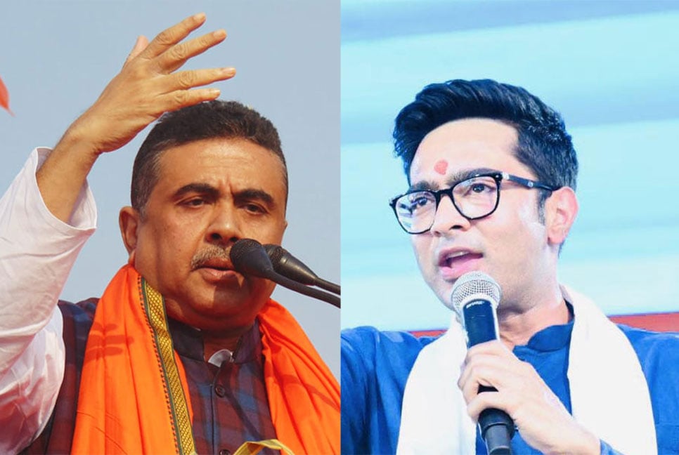 শুভেন্দুর ও অভিষেকের সভা ঘিরে উত্তেজনা, বিস্ফোরণে তিনজনের মৃত্যু
 