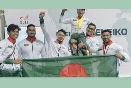 বাংলাদেশি রাইয়ানের স্বর্ণপদক জয়