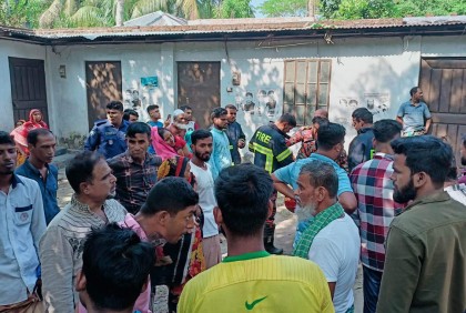 মাদারীপুরে তালাবদ্ধ ঘরে পুড়ে মরল দুই শিশু