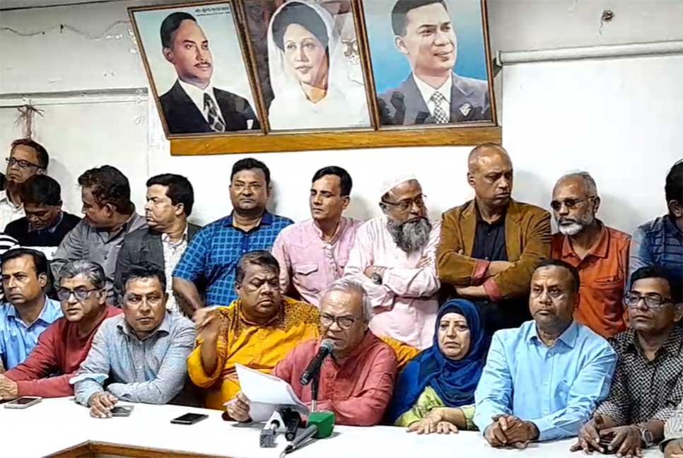 বিএনপি নয়াপল্টনে সমাবেশ করতে অনড় : রিজভী

