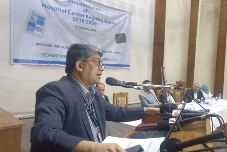দেশে পুরুষদের ফুসফুস ও নারীদের স্তন ক্যান্সার বেশি

