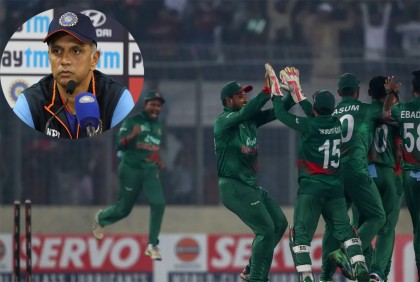 বাংলাদেশকে কৃতিত্ব দিয়ে মিরাজের প্রশংসায় ভারতের কোচ

