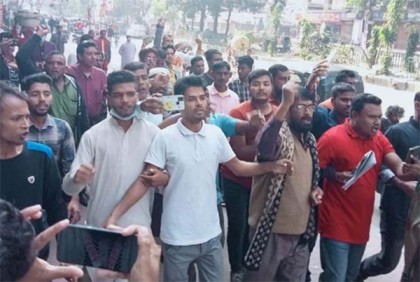 নয়াপল্টনে বিএনপির ঝটিকা মিছিল, আটক ১