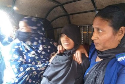 ফুলপুরে ৯৯৯ থেকে কল পেয়ে অজ্ঞাত নারী উদ্ধার