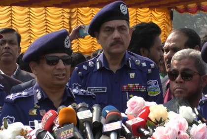 যে কোন চ্যালেঞ্জ মোকাবেলায় পুলিশ প্রস্তুত: আইজিপি 