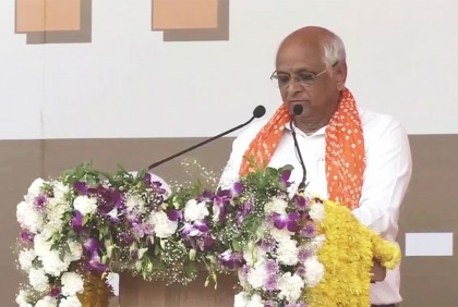 গুজরাটের ১৮তম মুখ্যমন্ত্রী হিসেবে শপথ নিলেন ভূপেন্দ্র প্যাটেল 