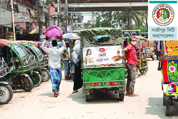 যত্রতত্র গাড়ির স্ট্যান্ড!