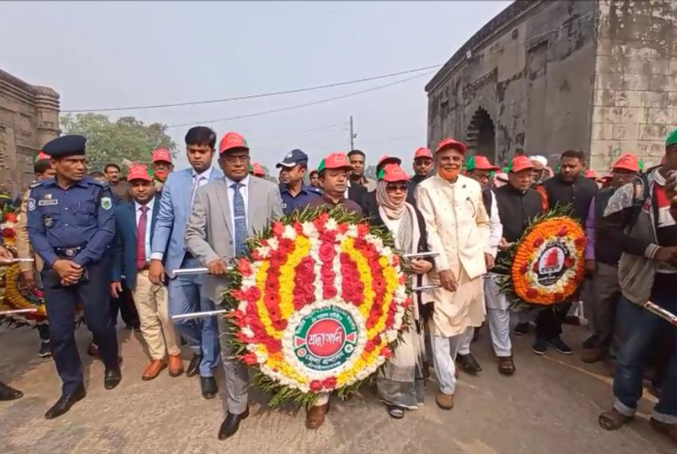 চাঁপাইনবাবগঞ্জে শহীদ বুদ্ধিজীবী দিবস পালিত
